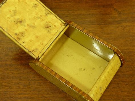 art deco metal cigarette box made in japan|japanese cigarette holder box.